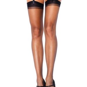 IntimWebshop - Szexshop | Sheer Stockings - BLACK - O/S - HOSIERY