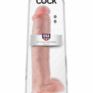 IntimWebshop - Szexshop | King Cock 15 inch Cock With Balls Flesh