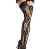 IntimWebshop - Szexshop | Roce Lace Thigh Highs Black O/S