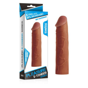 IntimWebshop - Szexshop | Pleasure X-Tender Penis Sleeve Brown 1