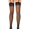 IntimWebshop - Szexshop | Lycra Cuban Foot Stocking - BLACK/BLACK - O/S - HOSIERY