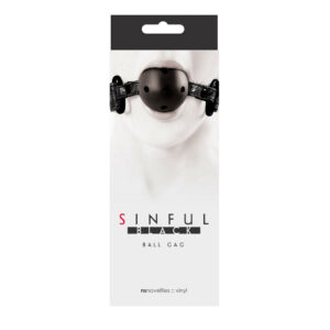 IntimWebshop - Szexshop | Sinful Ball Gag Black