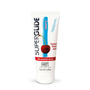 IntimWebshop - Szexshop | HOT Superglide vízbázisú síkosító CHERRY 75ml