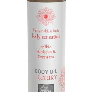 IntimWebshop - Szexshop | Luxury body oil edible - Hibiskus & Green Tea 75ml
