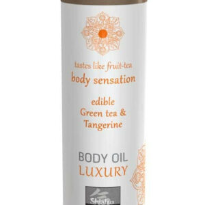 IntimWebshop - Szexshop | Luxury body oil edible - Green tea & Tangerine 75ml