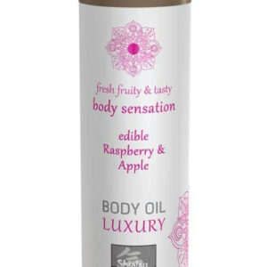 IntimWebshop - Szexshop | Luxury body oil edible - Raspberry & Apple 75ml