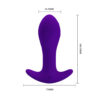 IntimWebshop - Szexshop | Pretty Love Anal Plug Massager Purple