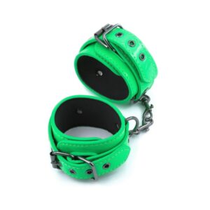 IntimWebshop - Szexshop | Electra - Ankle Cuffs - Green bilincs