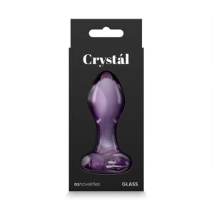 IntimWebshop - Szexshop | Crystal - Heart - Purple kristály análplug