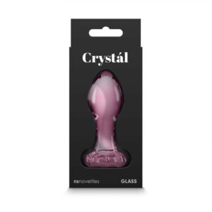 IntimWebshop - Szexshop | Crystal - Flower - Pink kristály análplug