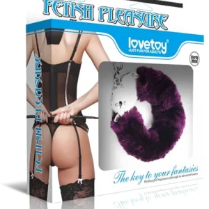 IntimWebshop - Szexshop | Fetish Pleasure Fluffy Hand Cuffs Purple