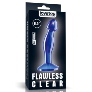 IntimWebshop - Szexshop | Flawless Clear Prostate Plug 6.5'' Blue