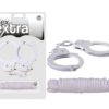 IntimWebshop - Szexshop | SEX EXTRA - METAL CUFFS & LOVE ROPE WHITE