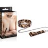 IntimWebshop - Szexshop | LEOPARD FRENZY COLLAR WITH LEASH