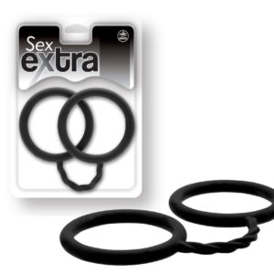 IntimWebshop - Szexshop | SEX EXTRA - SILICONE CUFFS BLACK