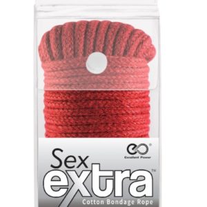 IntimWebshop - Szexshop | SEX EXTRA - SILKY BONDAGE ROPE RED