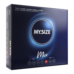 IntimWebshop - Szexshop | MY SIZE MIX Condoms 60 mm (28 pieces)